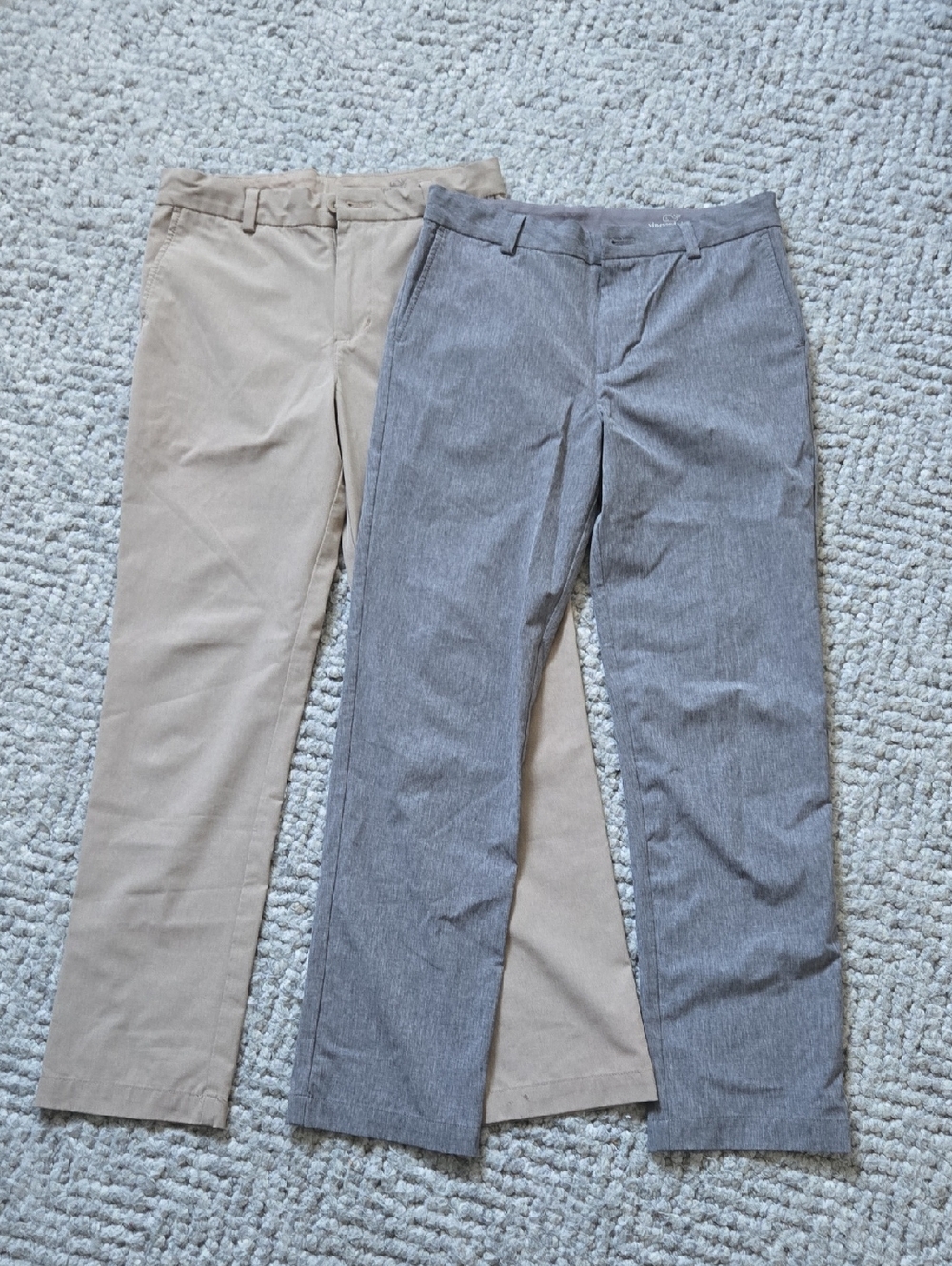 2 Pairs Of Boys Vineyard Vines Performance Pants Size 14
